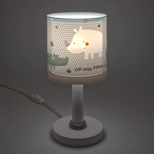 Ango Led Kids Table Lamp Touch Transparent 30x16x16cm