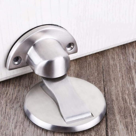 Închizător magnetic pentru ușă Zola, oțel inoxidabil, grosime 5 mm, argintiu
