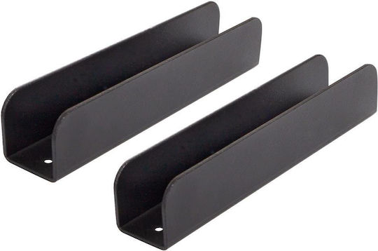 Safety Gate Stairs Adjustable 103-110 Cm Steel Black