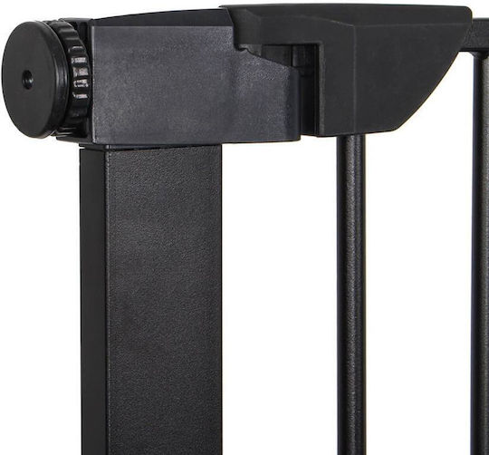 Safety Gate Stairs Adjustable 103-110 Cm Steel Black