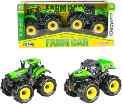 Set of Agricultural Vehicles Tractors 9878-82 524171 524171