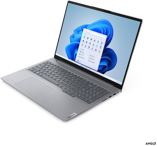 Lenovo ThinkBook 16 G6 ABP 16" IPS FHD+ (Ryzen 5-7530U/16GB/512GB SSD/No OS) Arctic Grey (GR Keyboard)