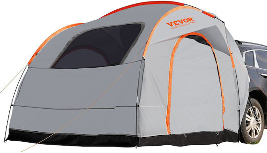Vevor Camping Tent Tunnel Car Grey with Double Cloth 3 Seasons for 8 People 240x240x230cm