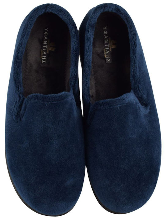 Yfantidis Heel Enclosed Men's Slipper Blue