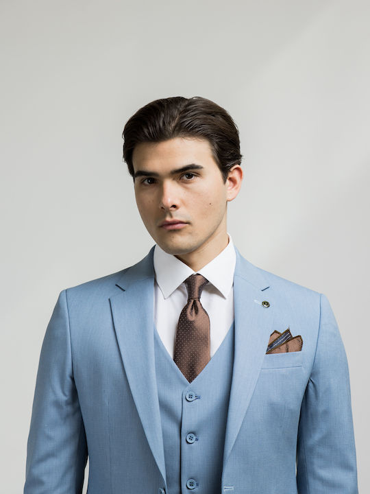 Men's Suit Slim Fit Light Blue