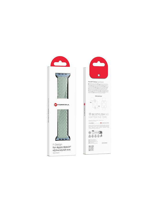 Forcell F-design Fa02 Nylon Magnetic Strap Apple Watch 42 44 45 49 Mm Cacti