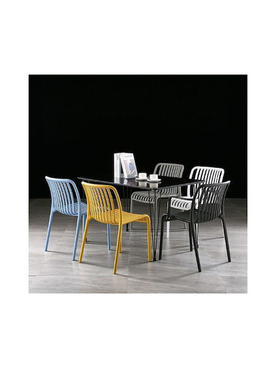 Park Dining Room Polypropylene Chair Ladi 54x40x81cm