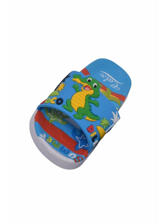 Kinder Badeschlappen Blau