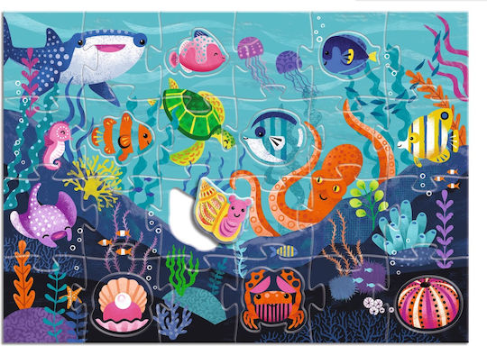 Giant Puzzle Ocean Adventures Djeco