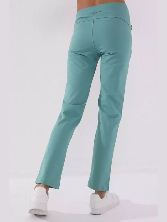 Tommy Life Women's Sweatpants Mint Green