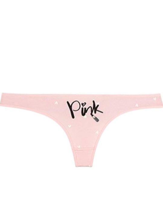 Βαμβακερά Damen Slip MultiPack Rosa
