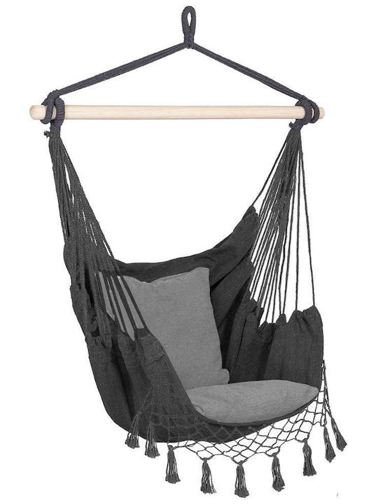 Single Hammock Gray 130x100cm