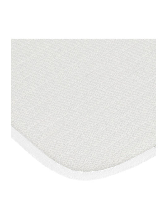 Αντιολισθητικό Πατάκι Μπάνιου White 80x50εκ.