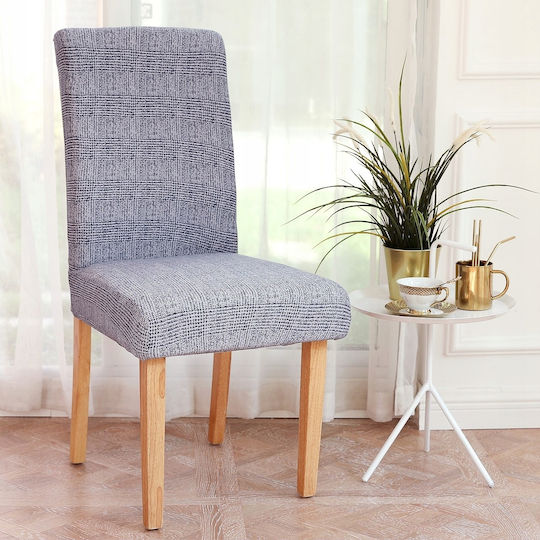 Husă Elastică Scaun Gri 45x60cm 1buc