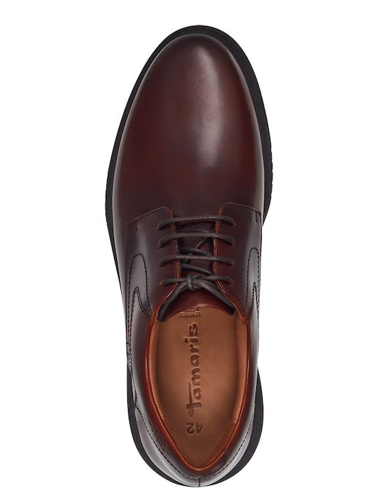 Men's Leather Casual Shoes Cognac