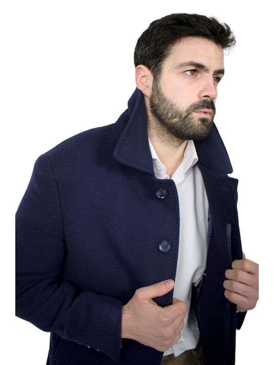 Artisti Italiani Men's Coat Blue