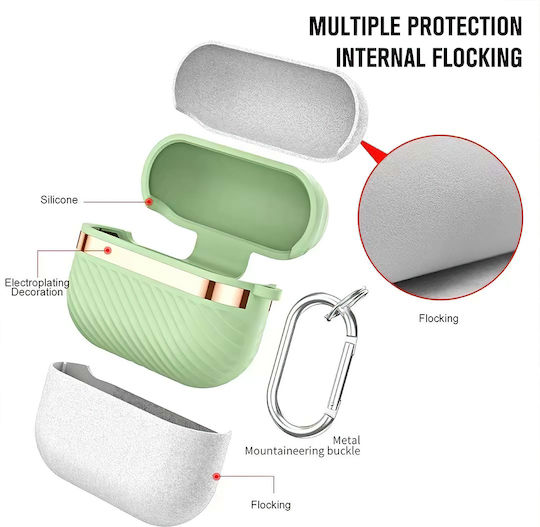 Lw-347 AirPods Pro2 Silikon Schutzhülle 783347-1-schwarz