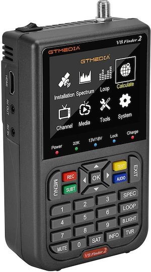 Sat-Messgerät Gtmedia Freesat V8 Finder 2 Schwarz