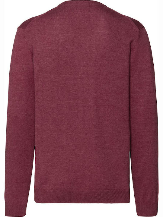 Russell Athletic mit Knöpfen Cranberry Marl