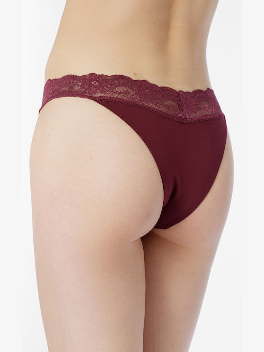 Minerva Fimelle Women's Slip Burgundy