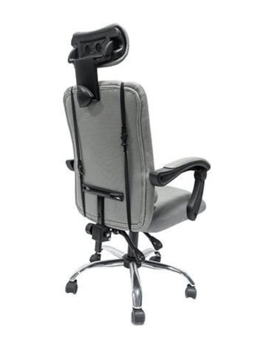 HomeMarkt Croner Office Chair with Recline Grey
