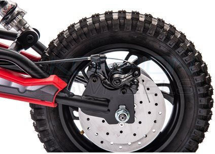 Kinder Motorrad Elektroantrieb Rot