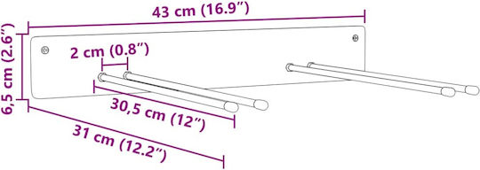 vidaXL Γάτζος Πλάτης 4019131
