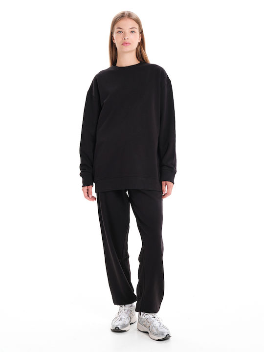 Damen Sweatshirt Schwarz