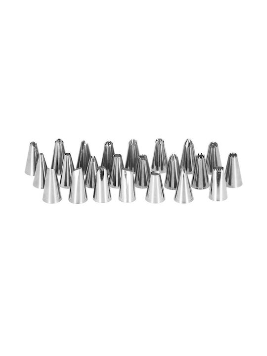 Set de Patiserie Platou Rotativ 37 Piese Șabloane Decorare Prăjituri