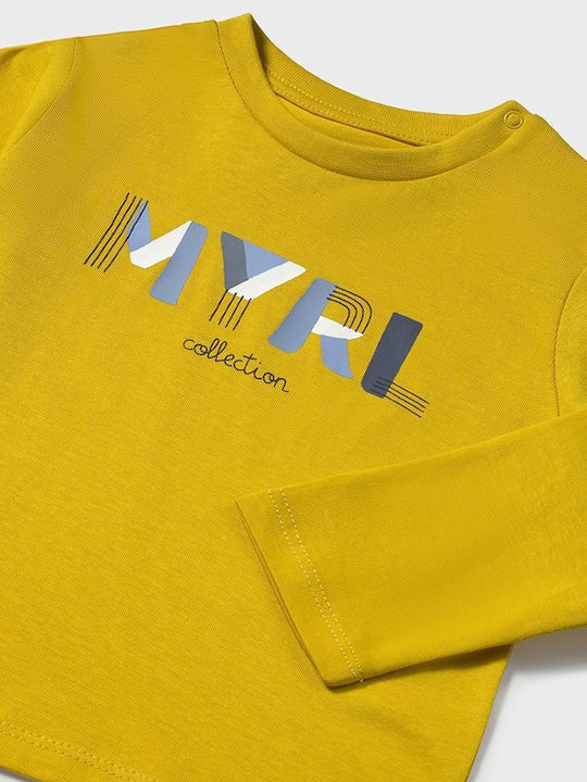 Mayoral Children's Blouse Long Sleeve Yellow