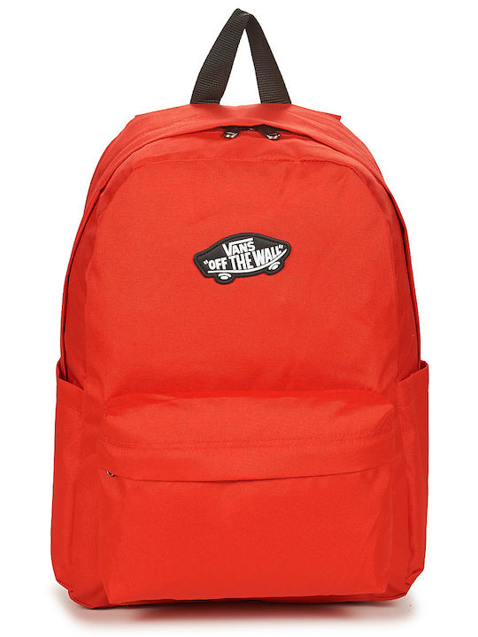 Vans School Bag Backpack Junior High-High School in Red color