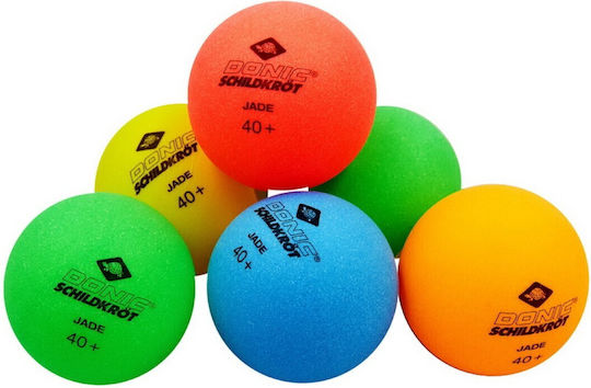 Donic Color Popps Ping Pong Balls 6pcs
