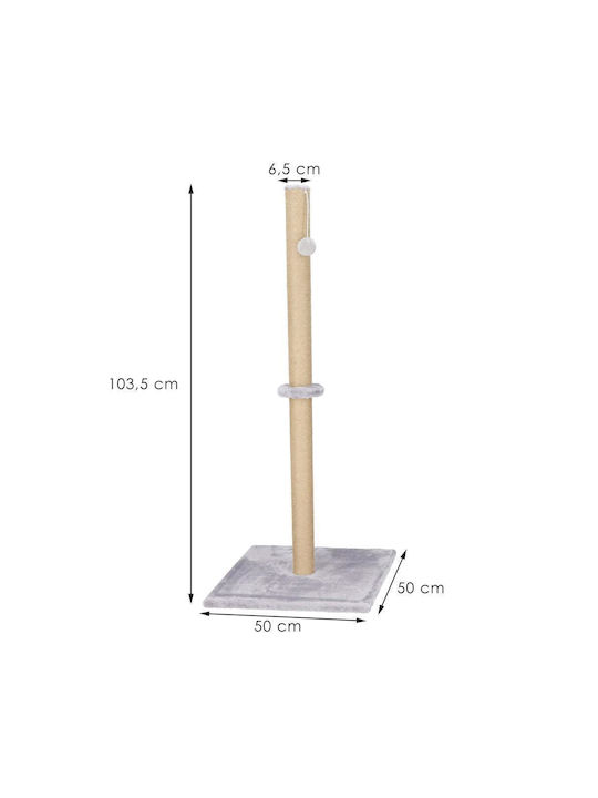Ονυχοδρόμιο Στύλος Γκρι 50x50x1.5εκ.