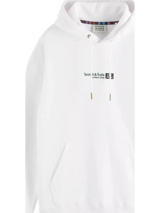 Artwork Суитшърт с Качулка White