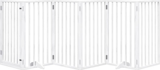 vidaXL Divider Dog in White Color 300 x 90 x 300cm