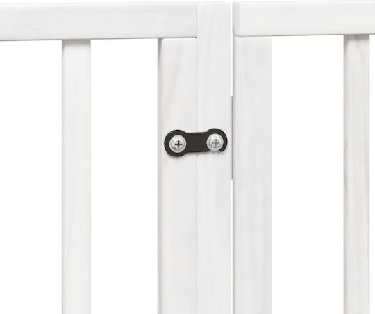vidaXL Divider Dog in White Color 300 x 90 x 300cm