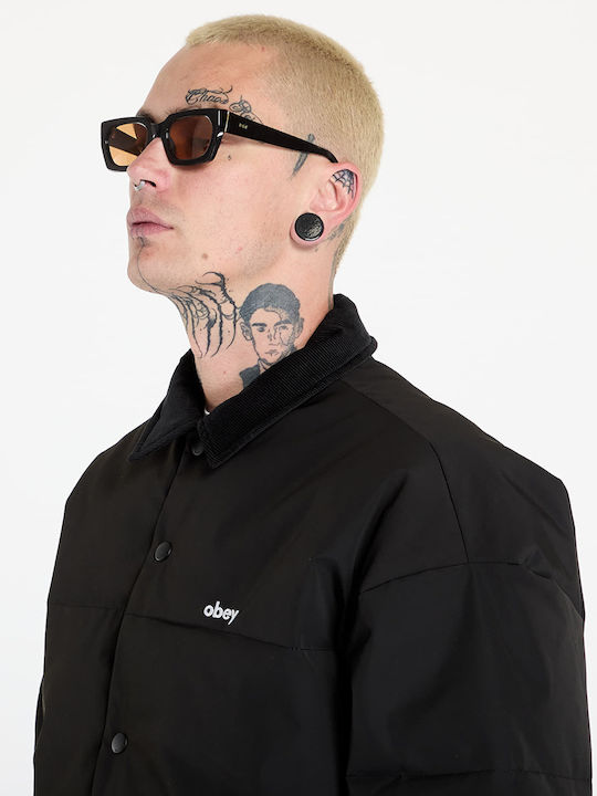 Obey Jacket Black