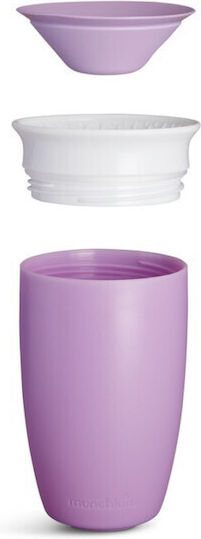 Munchkin Toddler Miracle 360 Sippy Cup Plastic Lilac 296ml 12m+