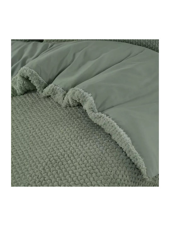 Sleeptime Husă de Pilotă Super Dublă 240x220 Verde