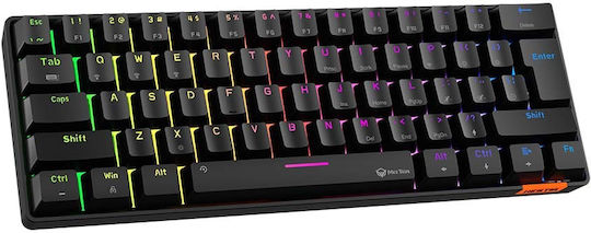 Meetion MK005BT Wireless Gaming Mechanical Keyboard 60% with Outemu Blue switches and RGB lighting (English US)