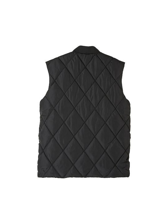 s.Oliver Kids Quilted Jacket Sleeveless with Lining Black