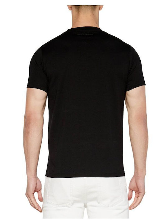 Karl Lagerfeld Herren T-Shirt Kurzarm BLACK