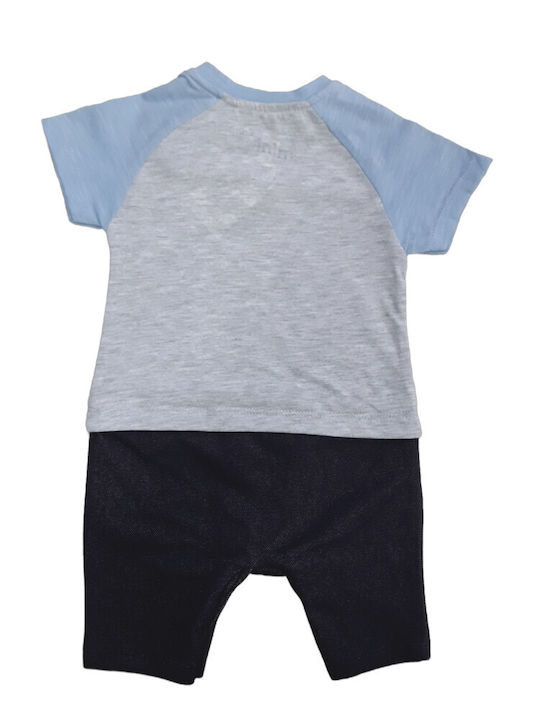 Evita Baby Strampler Grey