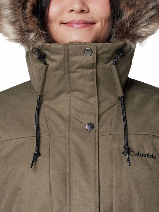 Mountain Ii Mid Insulated Scurtă Jachetă de femei tip parka Stone Green
