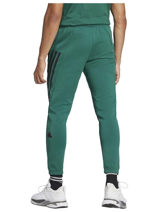 Adidas Future Icons 3-stripes Herren-Sweatpants Grün