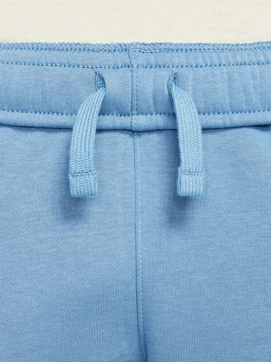 Cargo Sweatpants with Elastic Blue