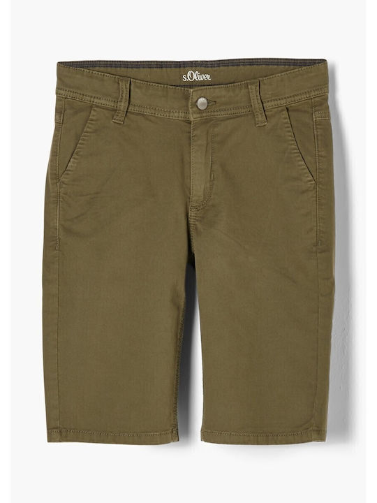 Kids' Shorts/Bermudas Fabric Khaki