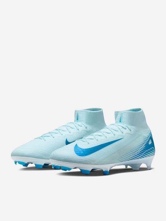 Nike Mercurial Superfly 10 Elite Football Shoes with Cleats Blue