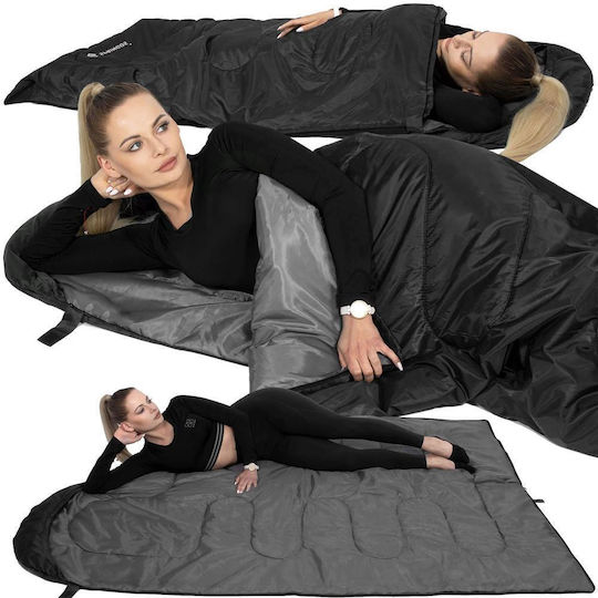 Sac de dormit Dublu Negru