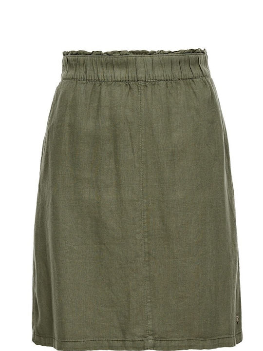 s.Oliver Skirt in Khaki Color